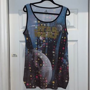NWOT DisneyParks Size L Star Wars Women’s Tank Top